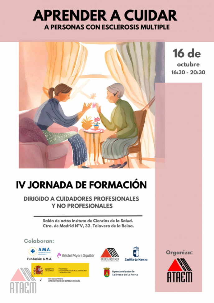 IV Jornada de Formacion: "Aprender a cuidar a personas con EM"